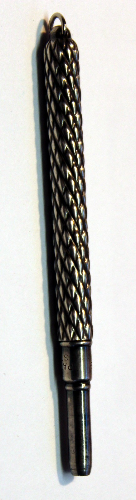 1899 Sterling Silver Eagle Mechanical Pencil with working twist mechanism