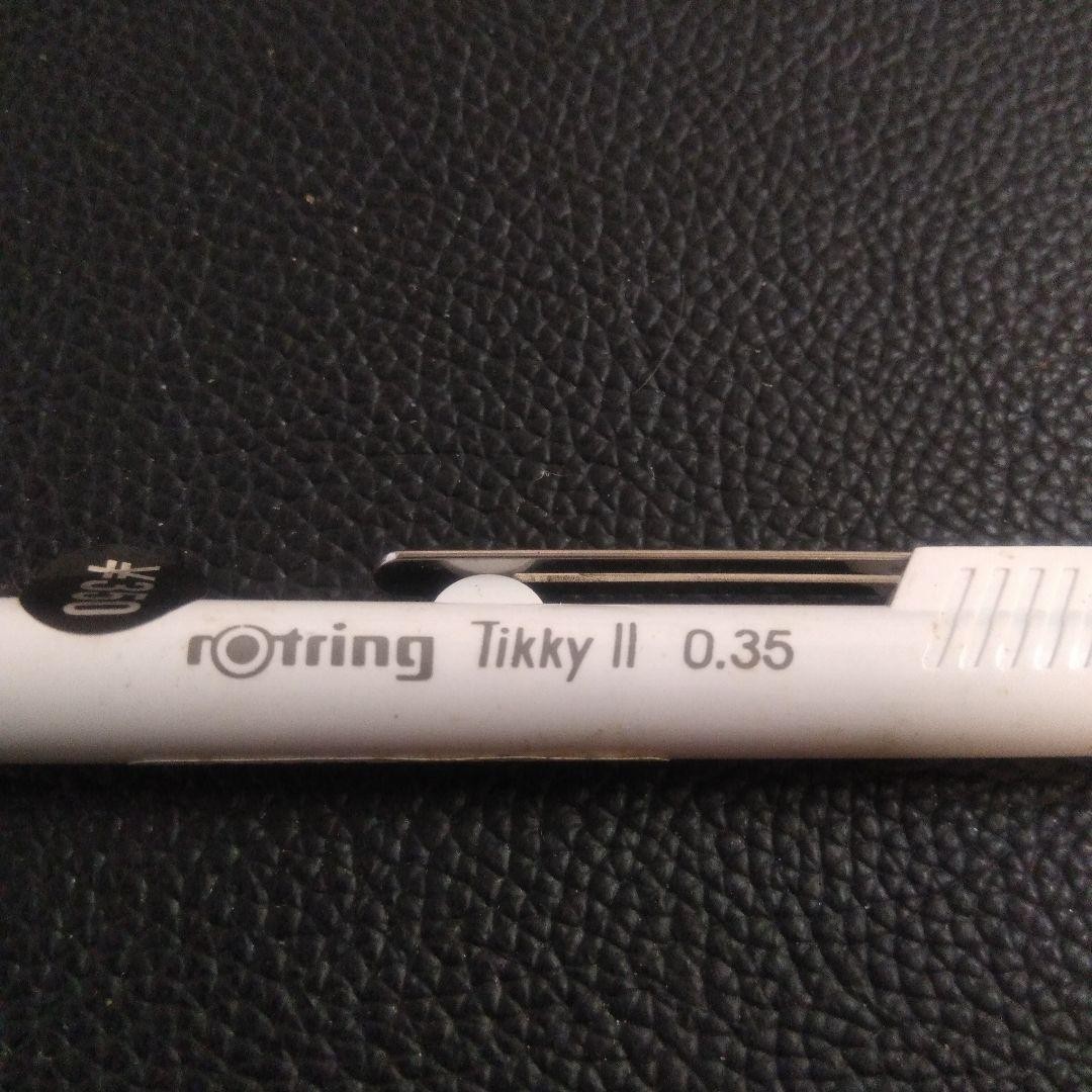 Super rare New Rotring Tikky II 0.35mm Mechanical Pencil