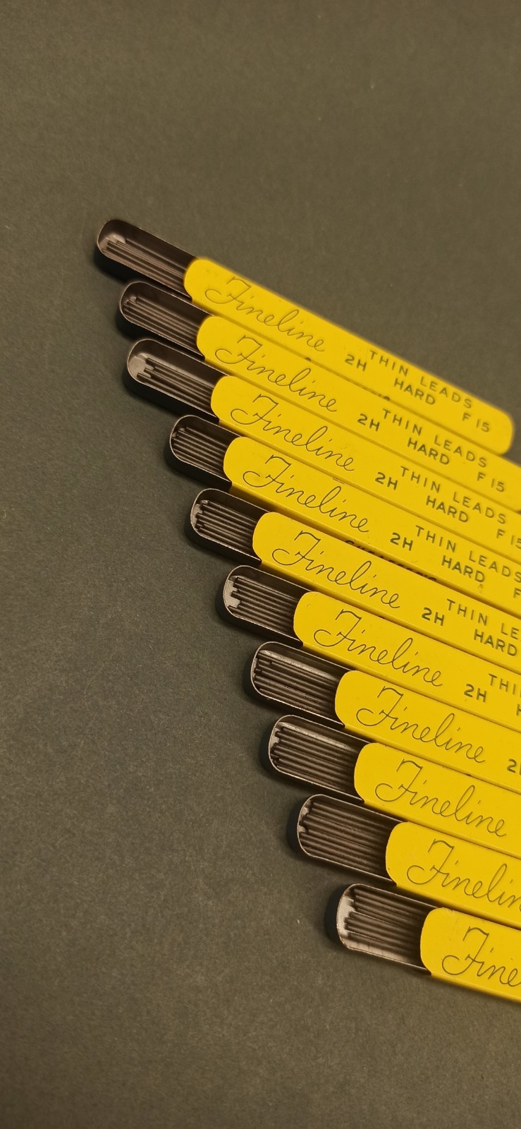 Sheaffer’s Fineline Pencil Refills Thin Leads 2H Hard F15