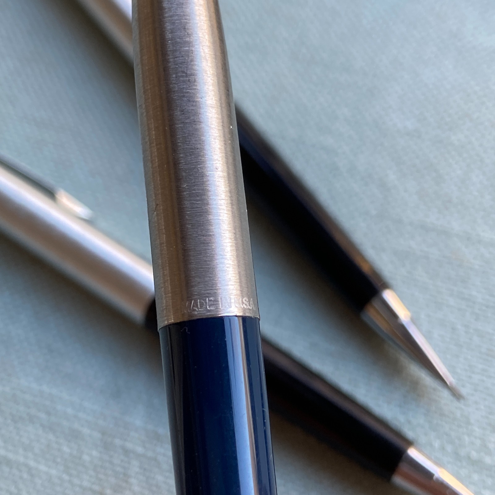 Vintage Drafting Pentel 5 S55 Parker Zebra M-301 Pencil 0.5 m/m 4H HB Lead Lot M