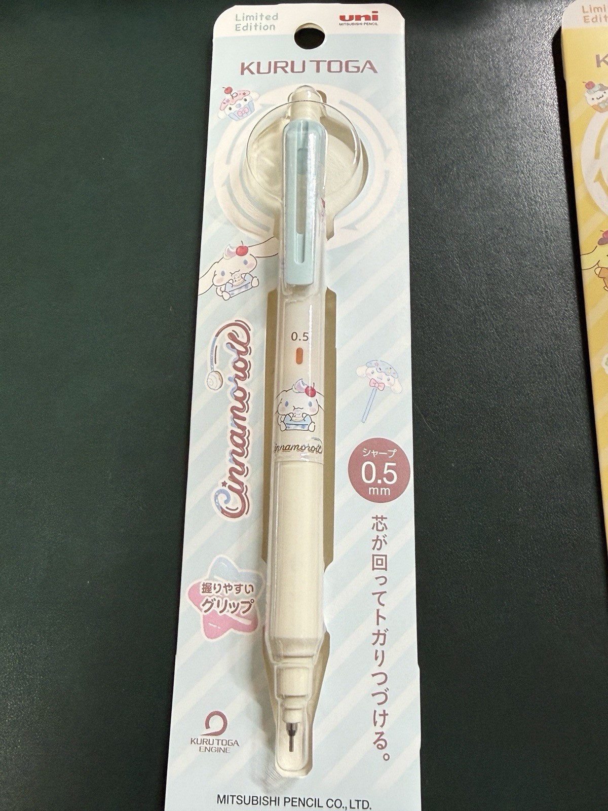 Uni KURU TOGA Mechanical pencil Set Of 3 Japan 0.5mm Pochacco Pompompurin Pochac