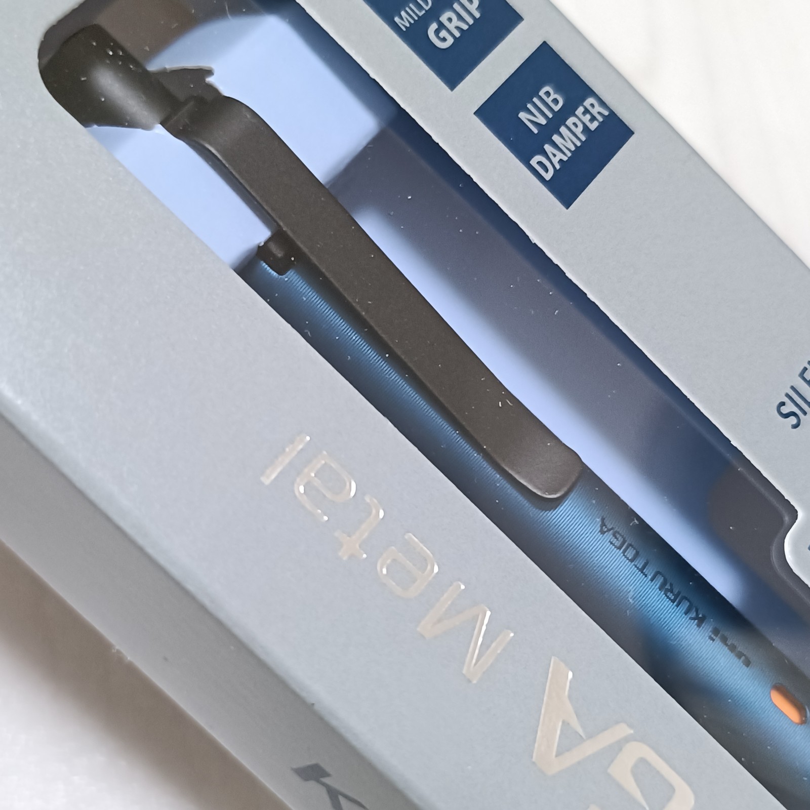Kuru Toga Metal 0.5mm Silent Blue Mechanical Pencil Mitsubishi Japan