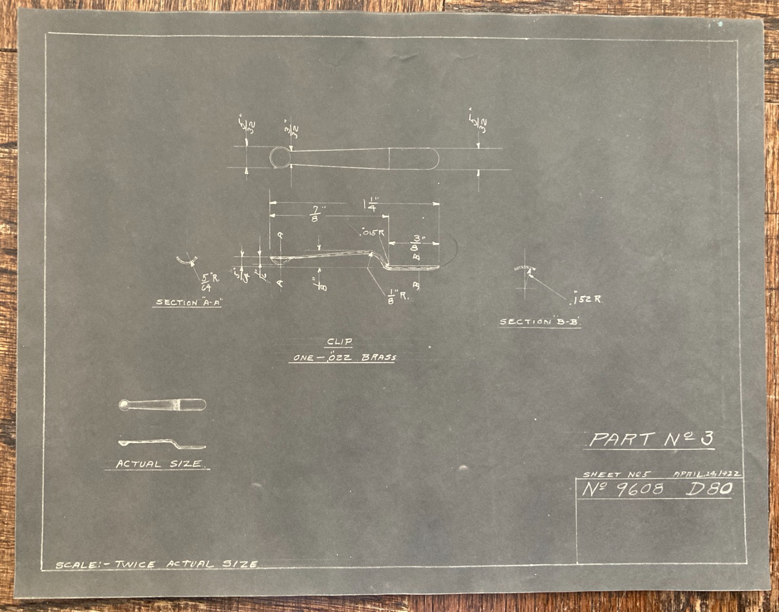 Lot of Original Antique 1922 Mechanical Pencil Pen Blueprints Industrial Archive