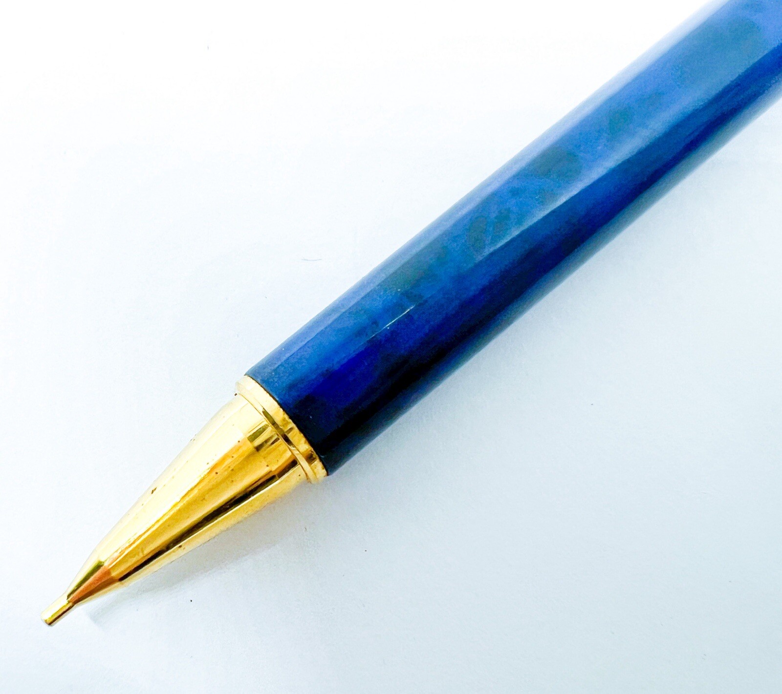 Pilot Marble Blue Full Metal 0.5mm Mechanical Pencil Fully Functional Japan