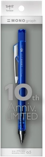 MONO graph 10th Anniversary Mechanical Pencils Tombow Shaker 0.5mm MONO Blue