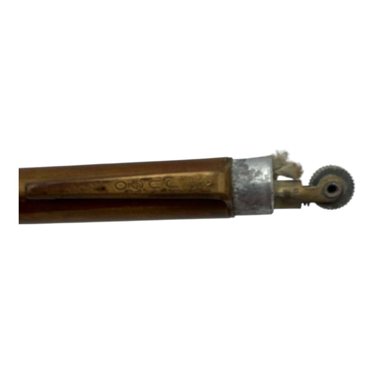 Vintage Jugo Pencilighter Gold Copper Black Lighter Mechanical Pencil