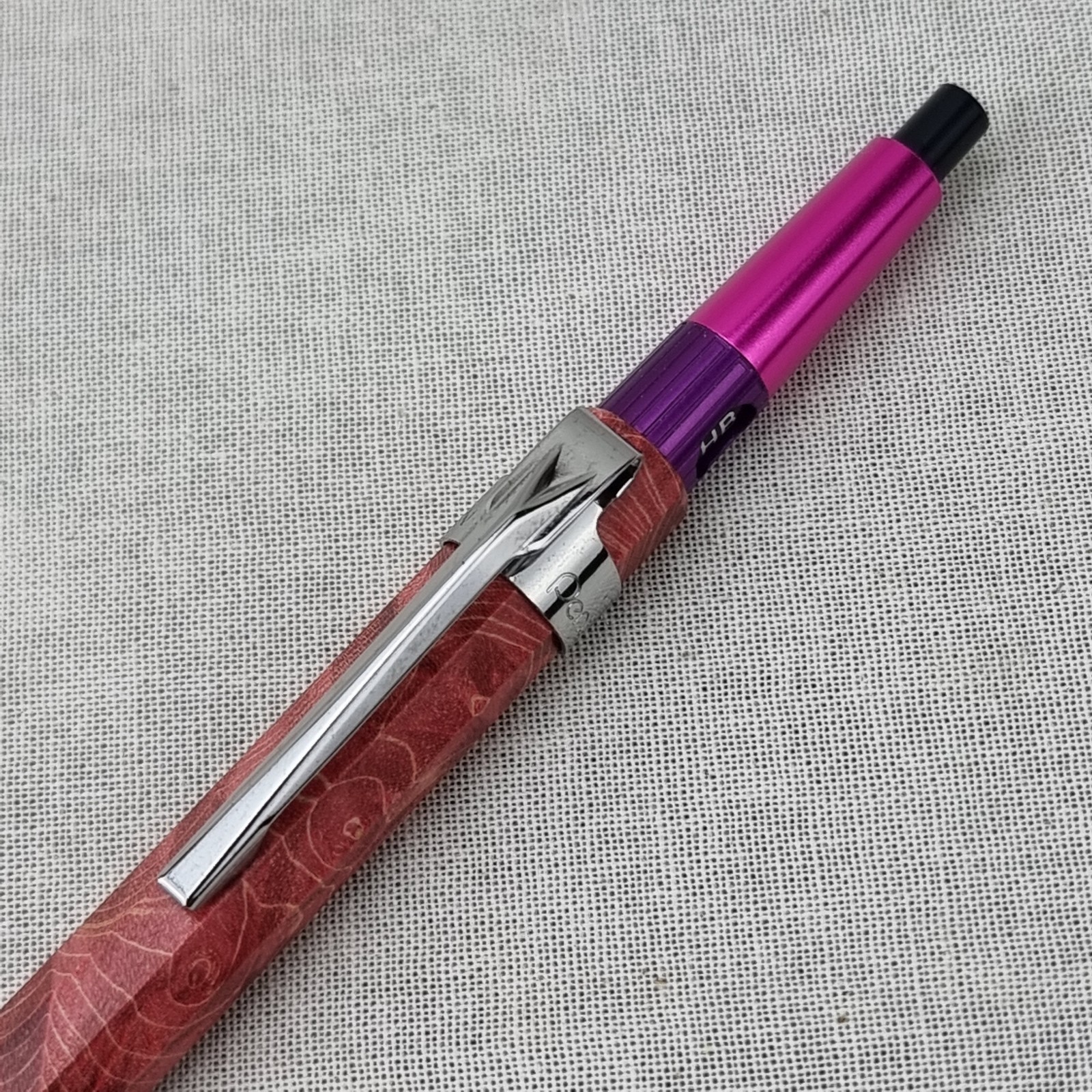 Hand Crafted Pentel PG5 Mechanical Pencil with Octagonal Maple Berl