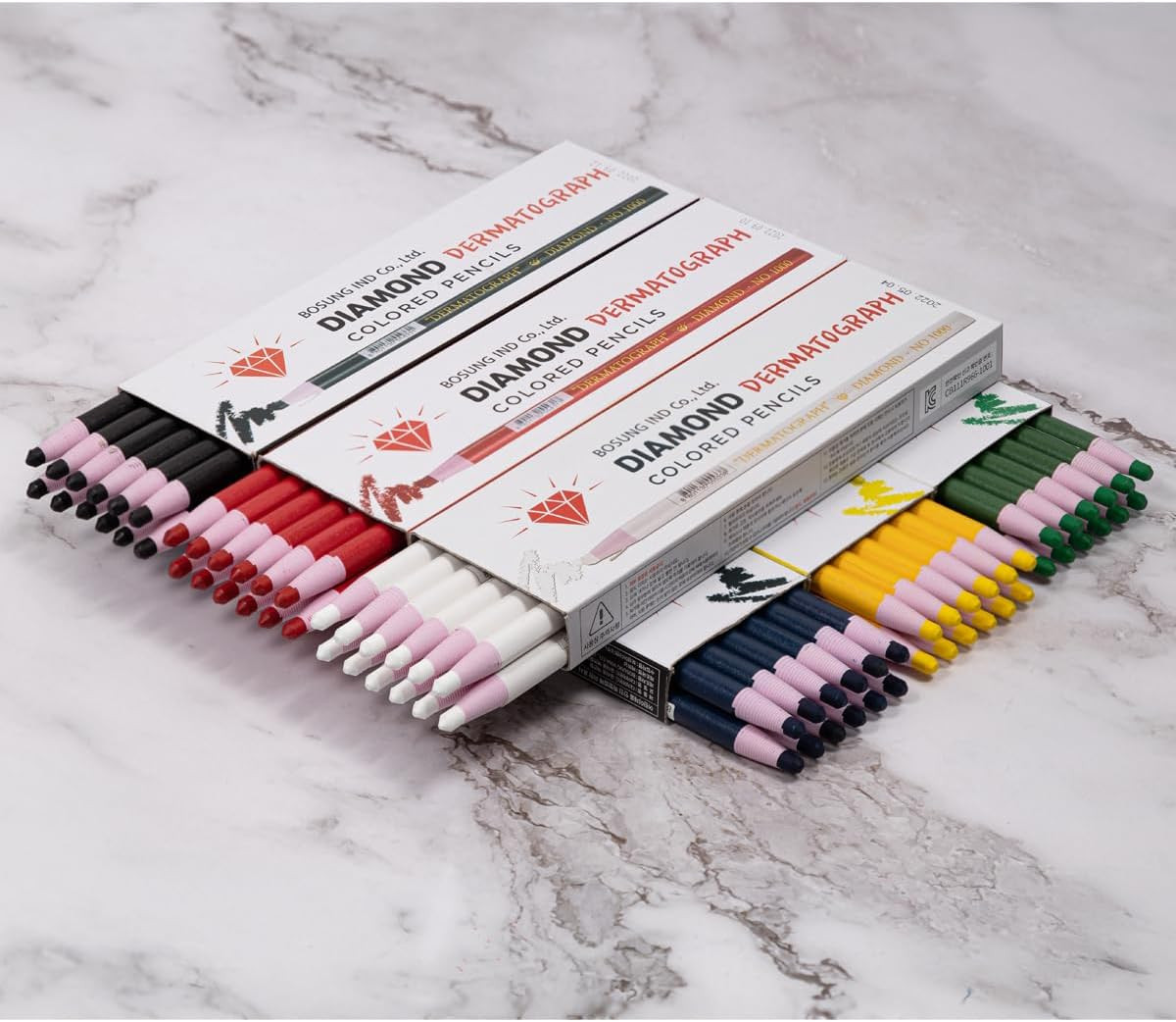 Diamond Peel-Off China Markers/Grease Pencils for Glass, Cellophane, Vinyl, Meta