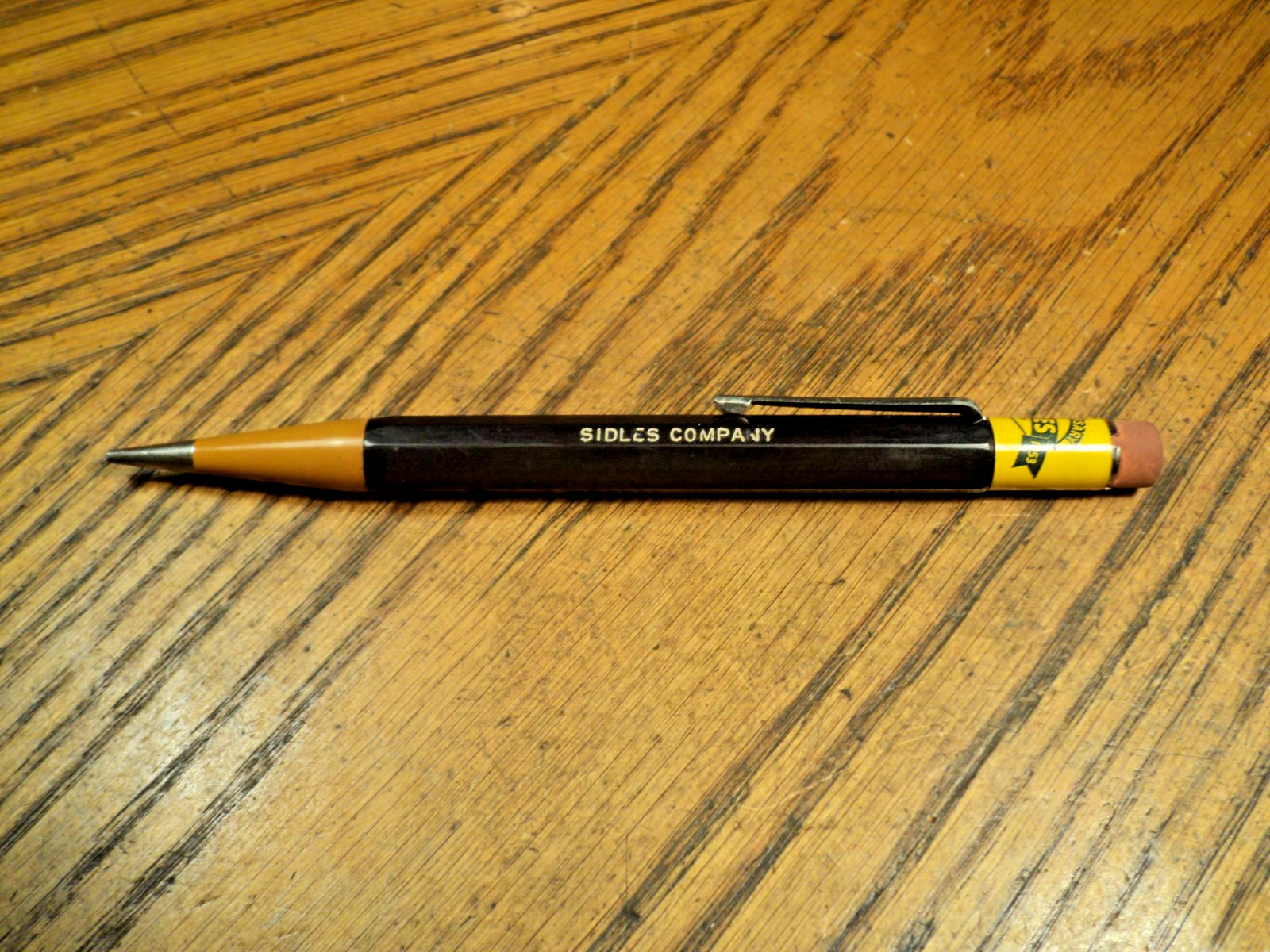 Vintage Autopoint Mechanical Pencil Advertising Sidles Company 5-5/8″ USA C