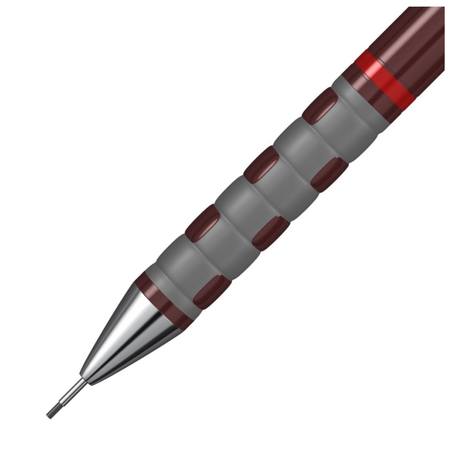 rOtring Tikky Mechanical Pencil, 0.5 mm, Burgundy, Single (1904691)