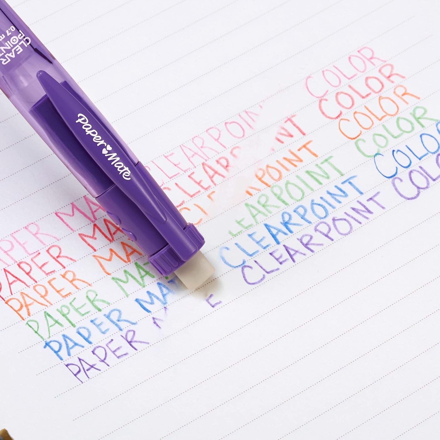 Clearpoint 0.7mm Color Mechanical Pencils – Jumbo Erasers & Translucent Barrels