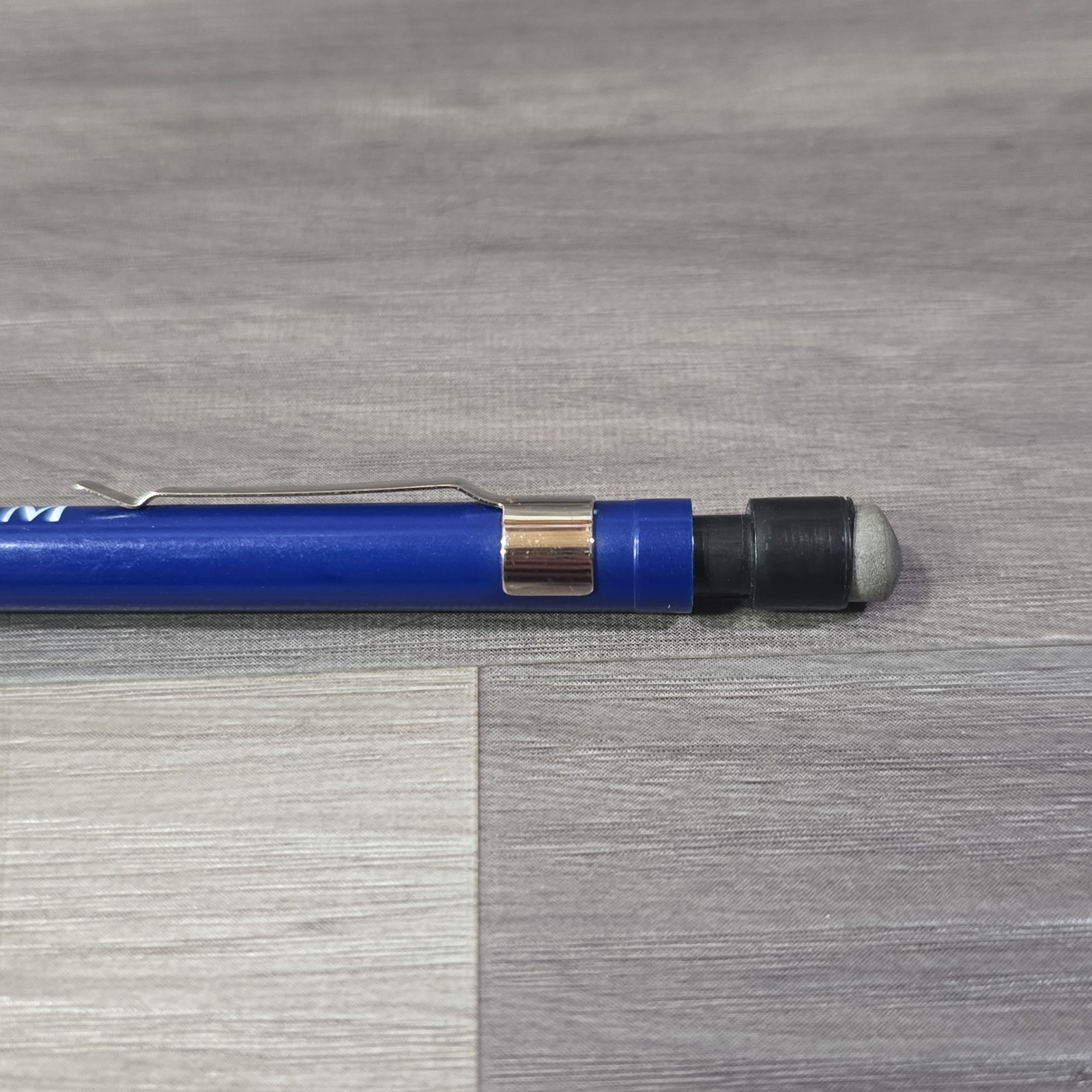 Vintage Nordstrom Mechanical Pencil Advertising Help Desk blue