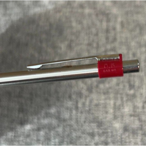 Vintage SAILOR Mini-Size Mechanical Pencil 0.5mm in Silver Limited From JAPAN