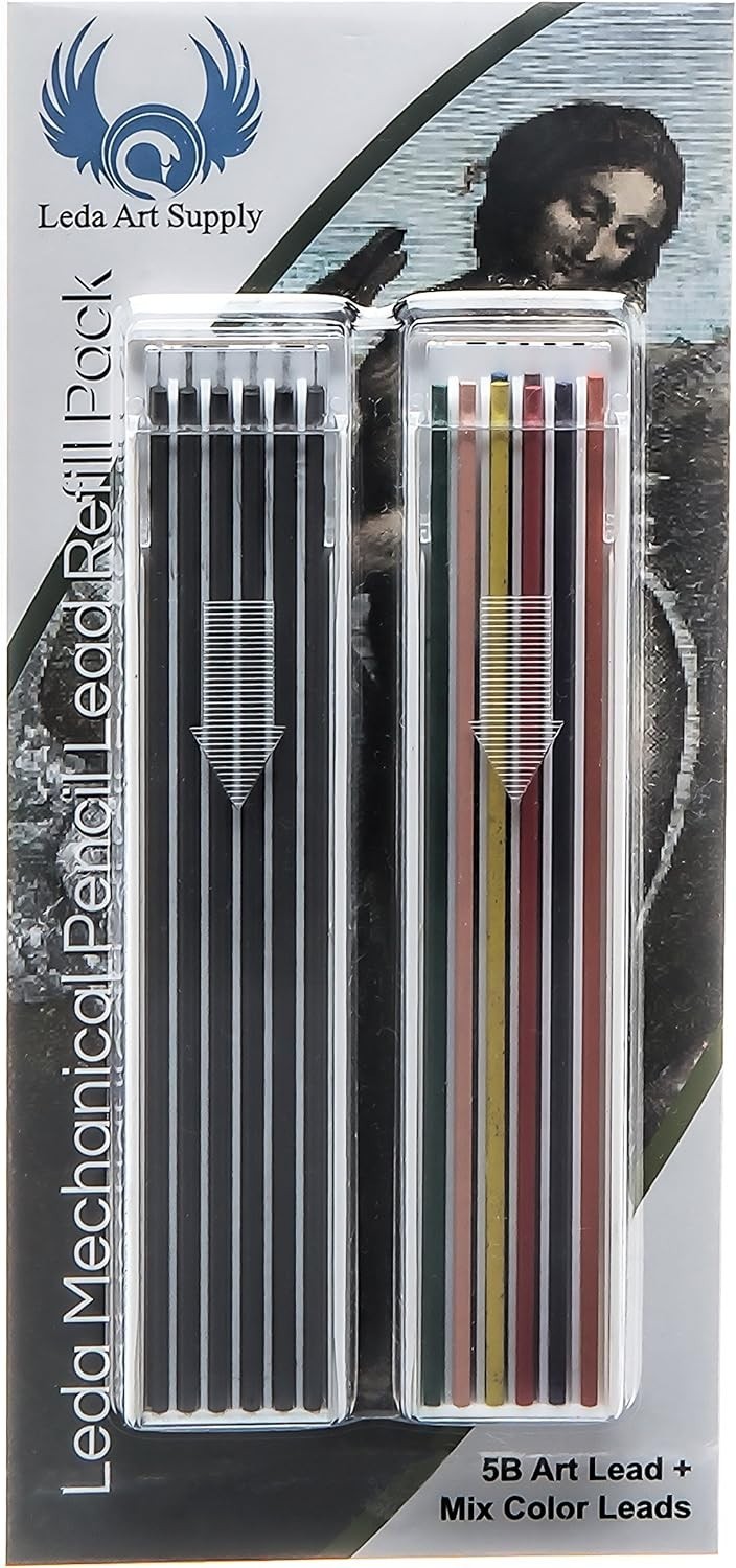 Leda Multi-Lead Mechanical Pencil with Sharpener – Elegance Meets Functionality