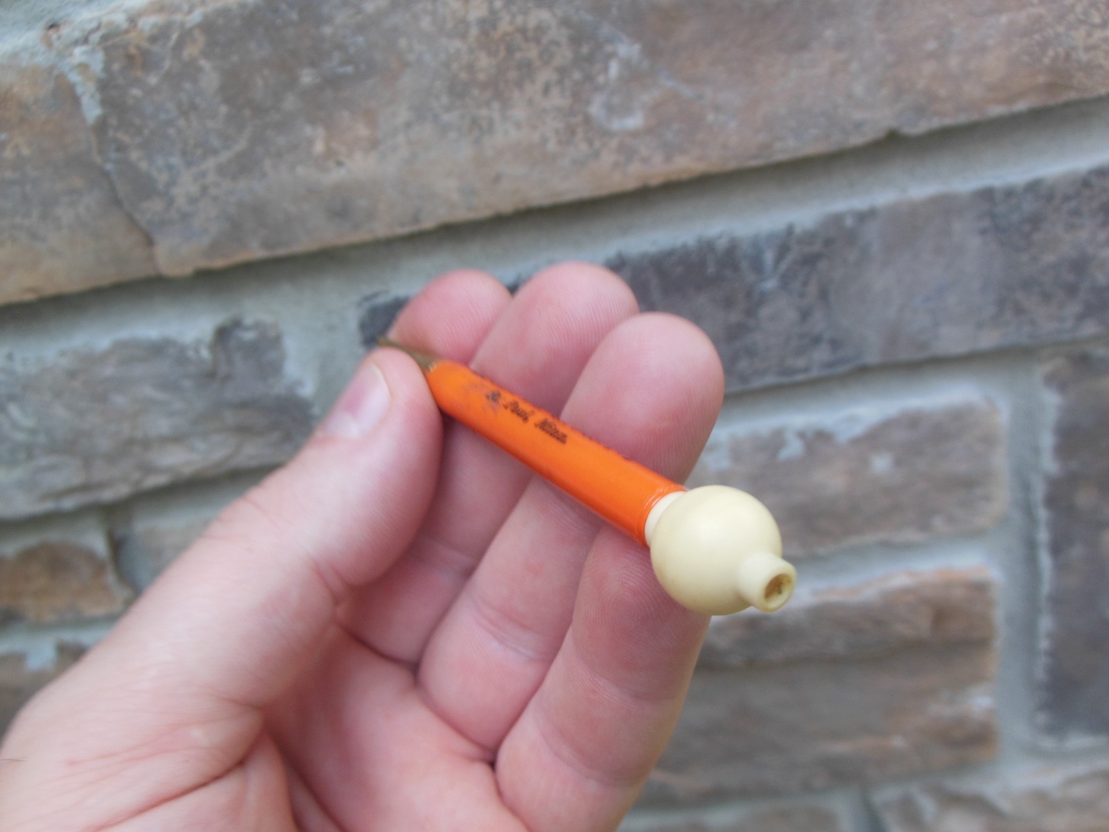 Celluloid Golf Pencil Mini Mechanical Fob Eitens Piston Ring St Paul Minnesota