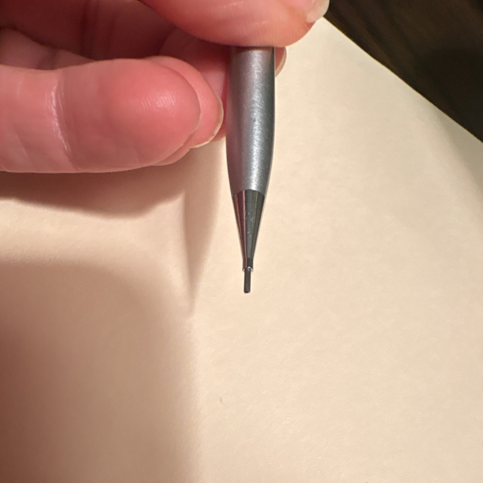 Vtg Parker Steel Mechanical Pencil 0.9 mm Retractable Tip Continuous Twist