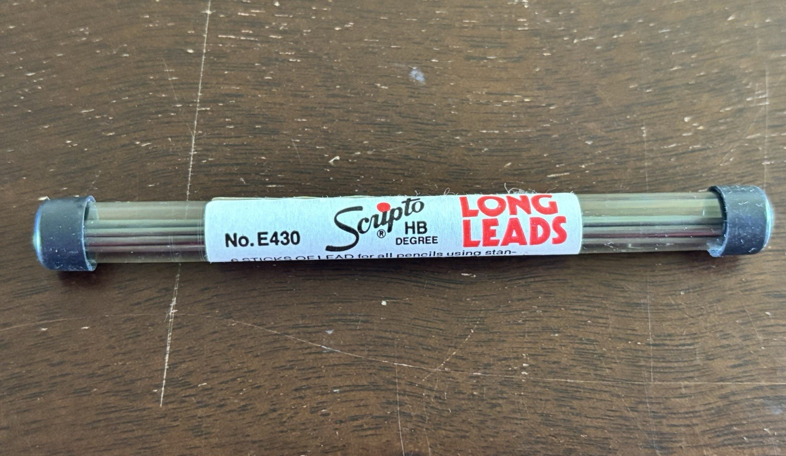 Vintage Office School Supplies Lot Of 2 Scripto Long Lead Pentel Refill Erasers