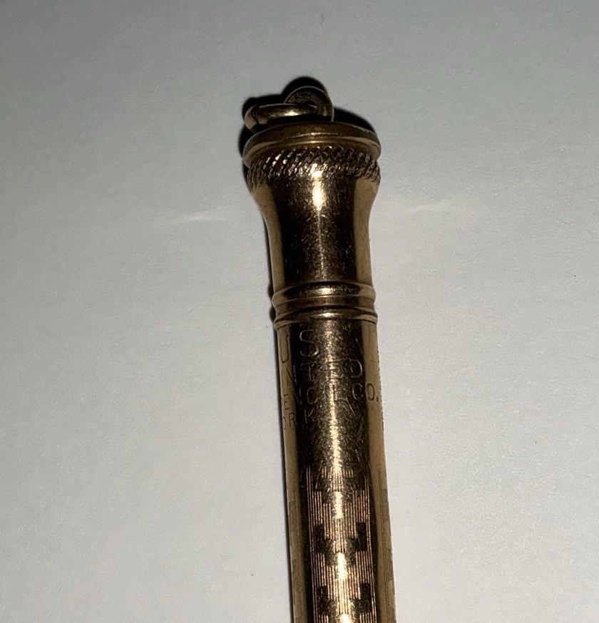 Vintage Venus Ever Pointed American Pencil Co. Gold Filled Mechanical Pencil