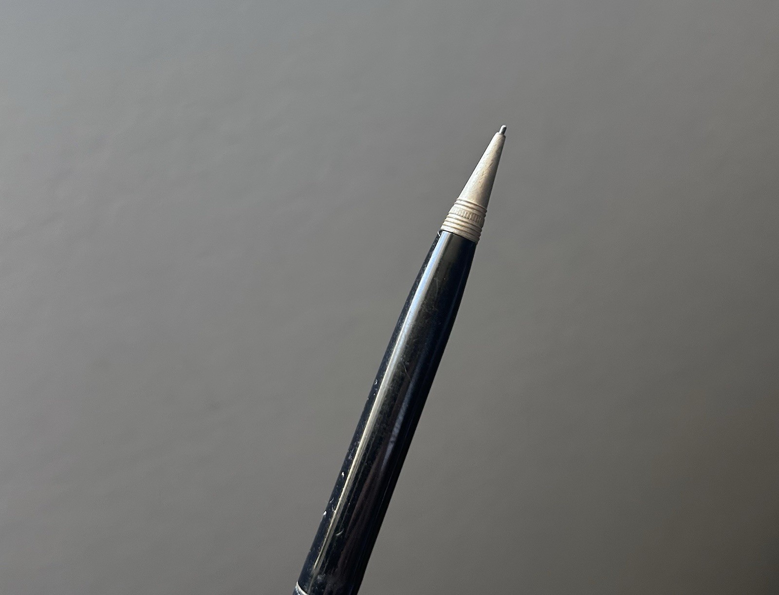 Vintage Ritepoint Mechanical Pencil Black 5″ USA – Working – For Parts / Repair