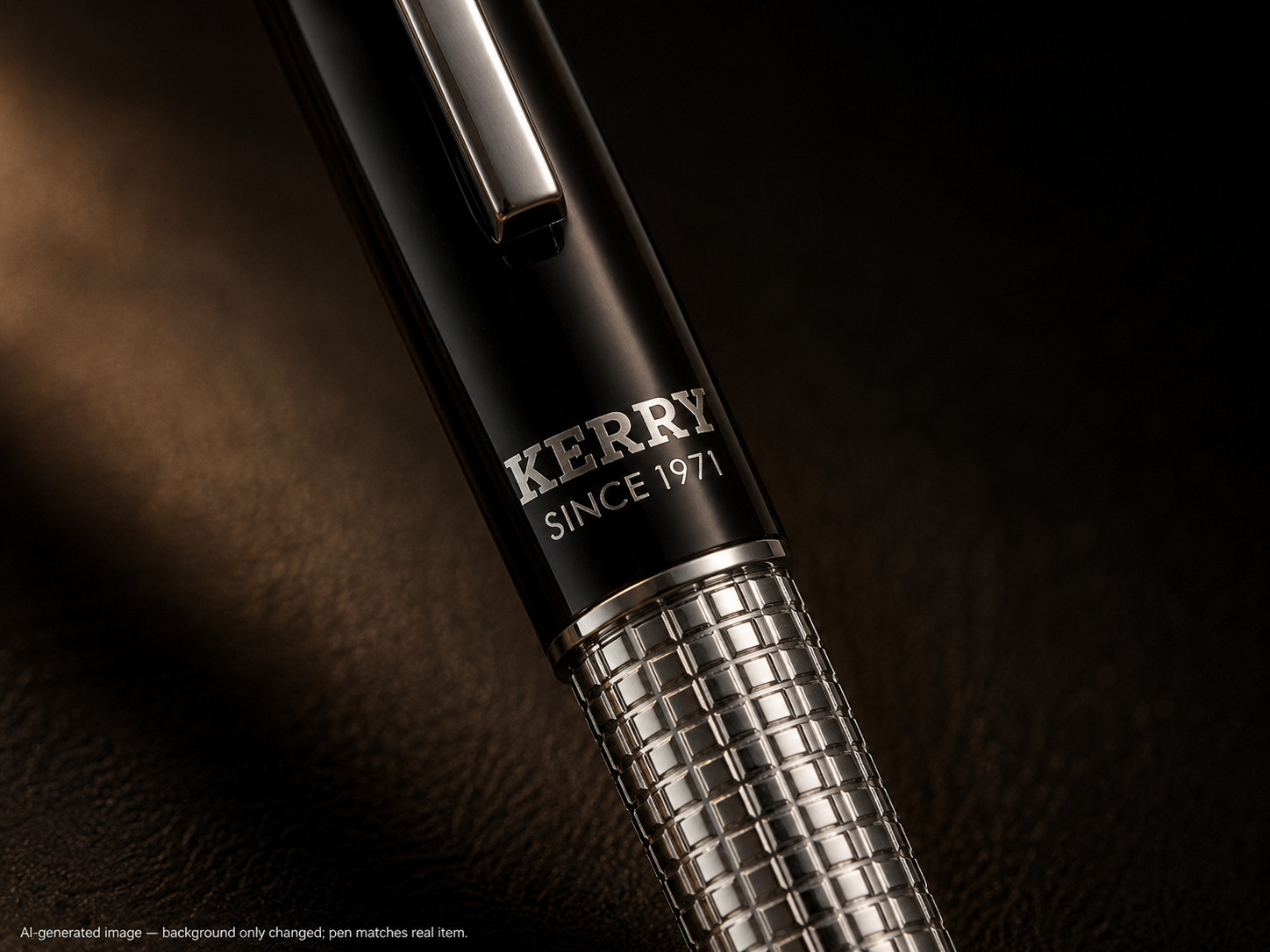 Pentel Sharp Kerry P1035 Japan Black Silver 0.5mm Mechanical Pencil Premium