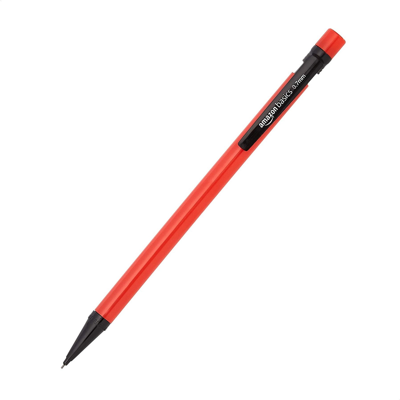 Amazon Basics Mechanical Pencils 0.7mm for 24 Count (Pack of 1), multicolor