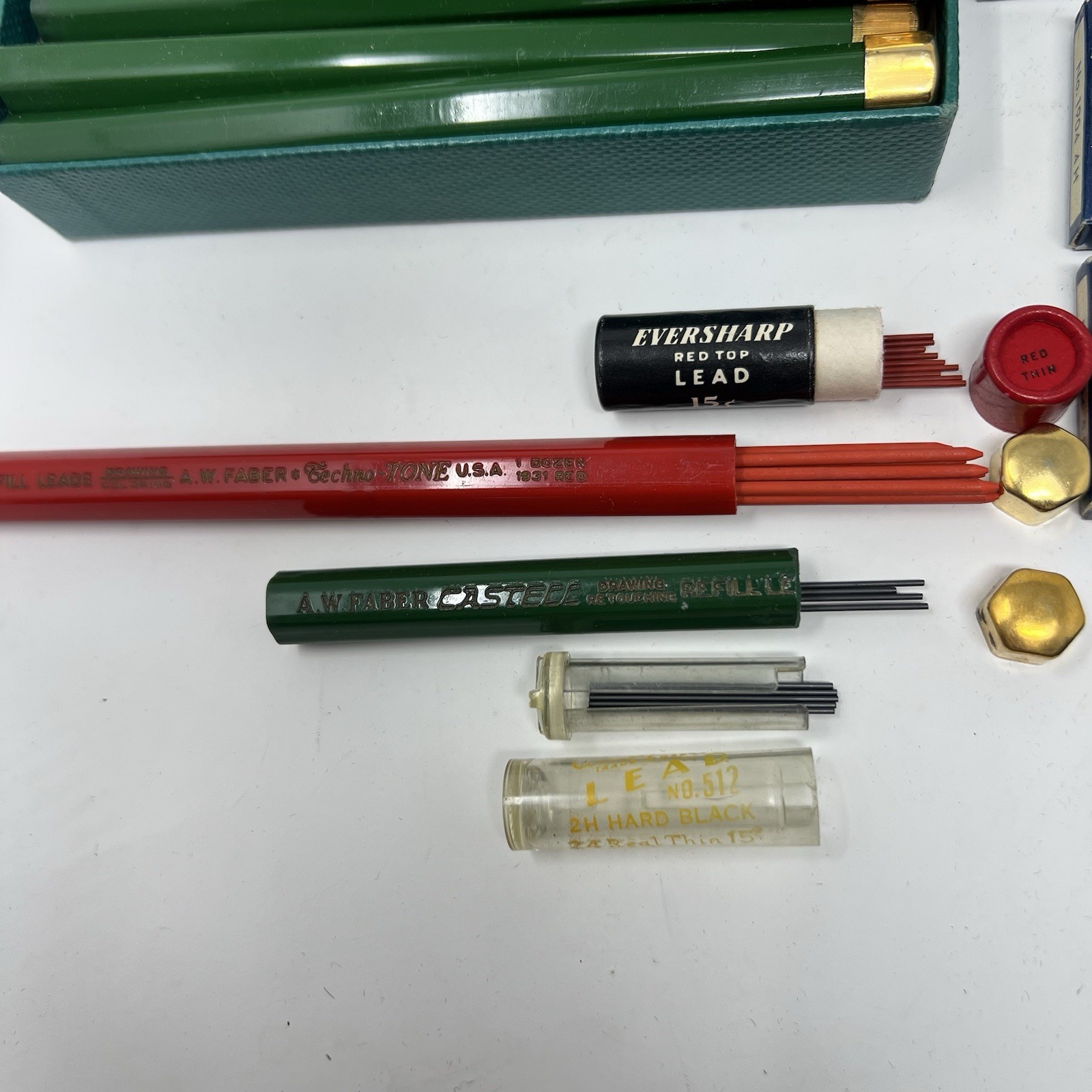 Huge lot AW FABER CASTELL 9030 KOH-I-NOOR STAEDTLER MARS Leads Refills Pencils