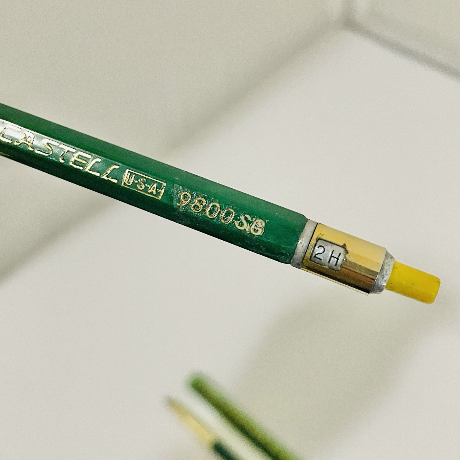 Faber-Castell Locktite 9800SG Lead Holder Set Of 2 with Lead (Germany)