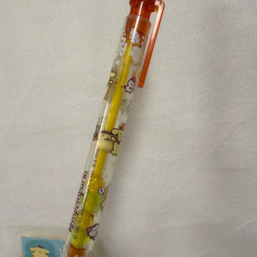 Super rare✨Pompompurin Mascot Mechanical Pencil Heisei Retro Sanrio