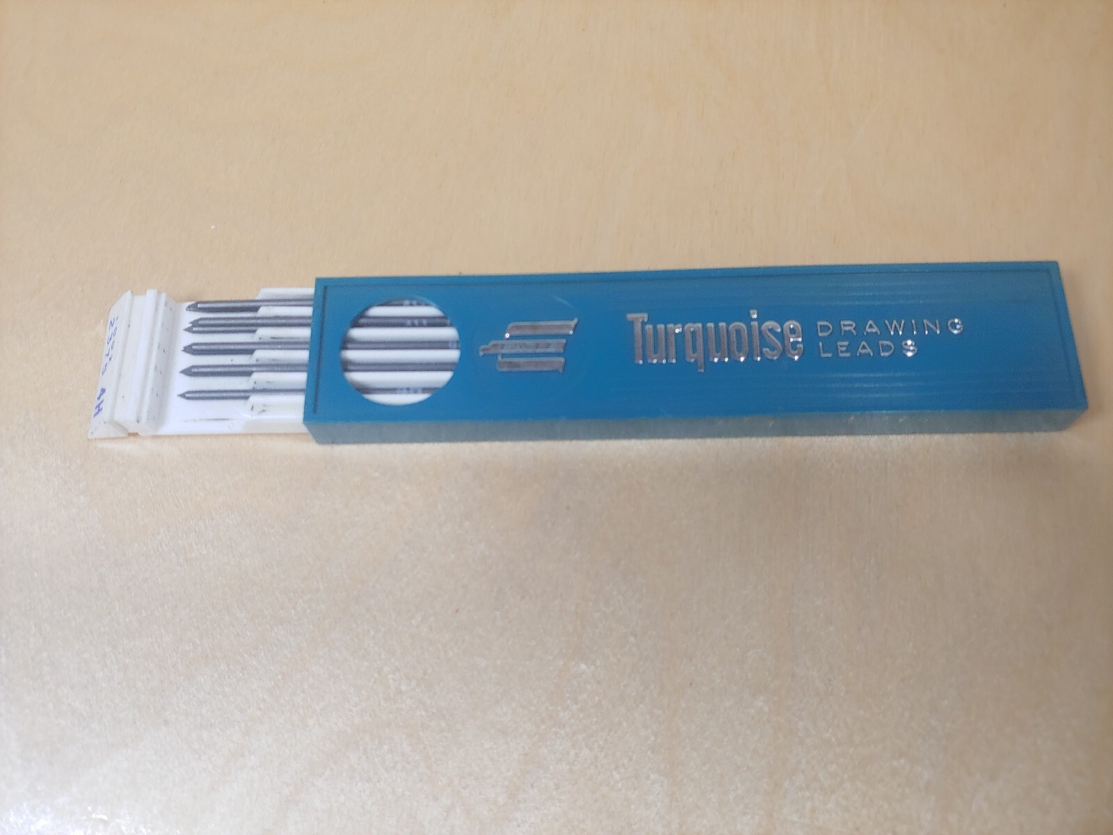 Turquoise Eagle Drawing Leads 2375 4H Berol, 9 Full Leads