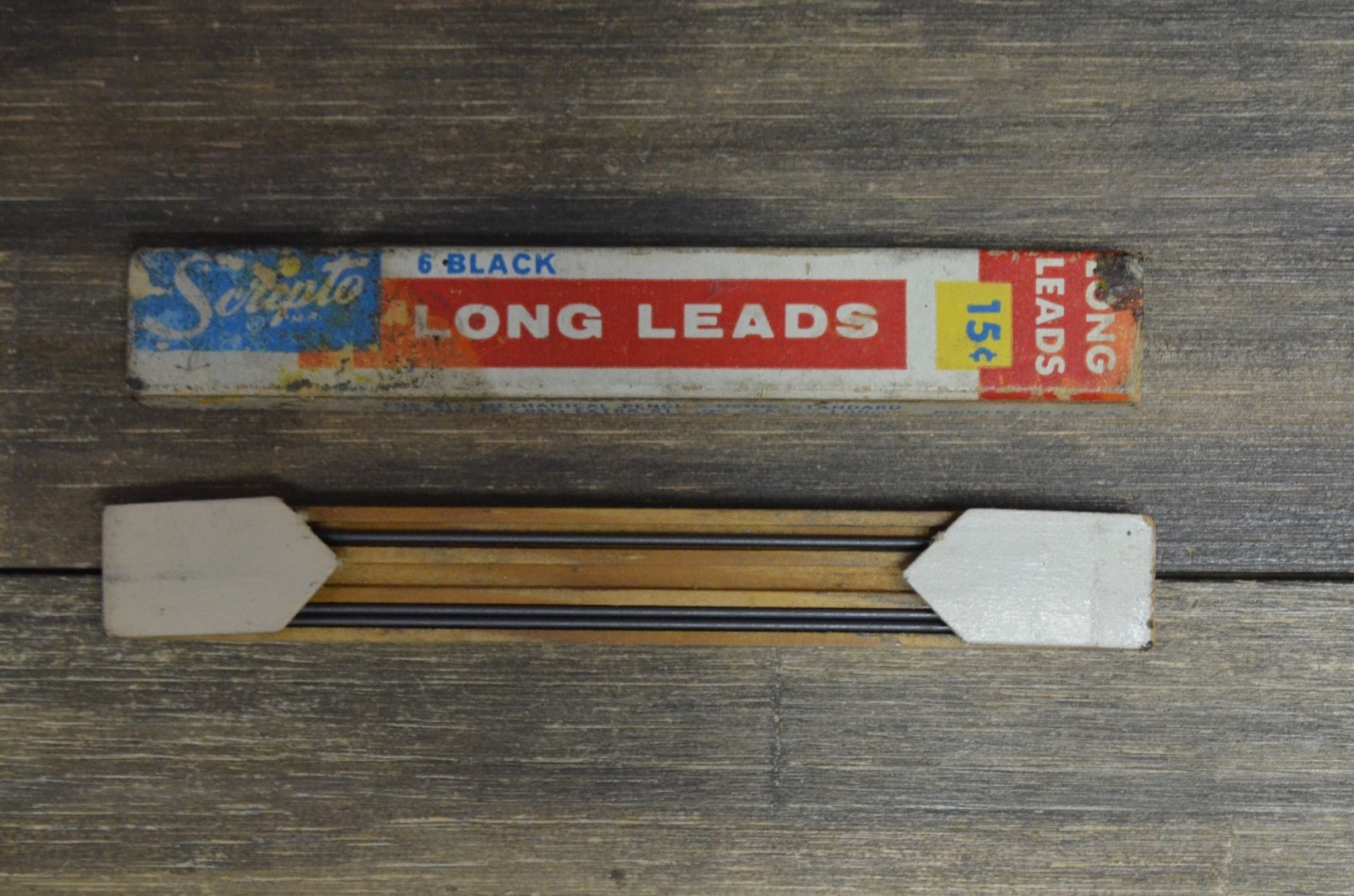 Vintage Pentel Mechanical Pencil Lot 225 205 Japan with (3) Pieces Scripto Lead