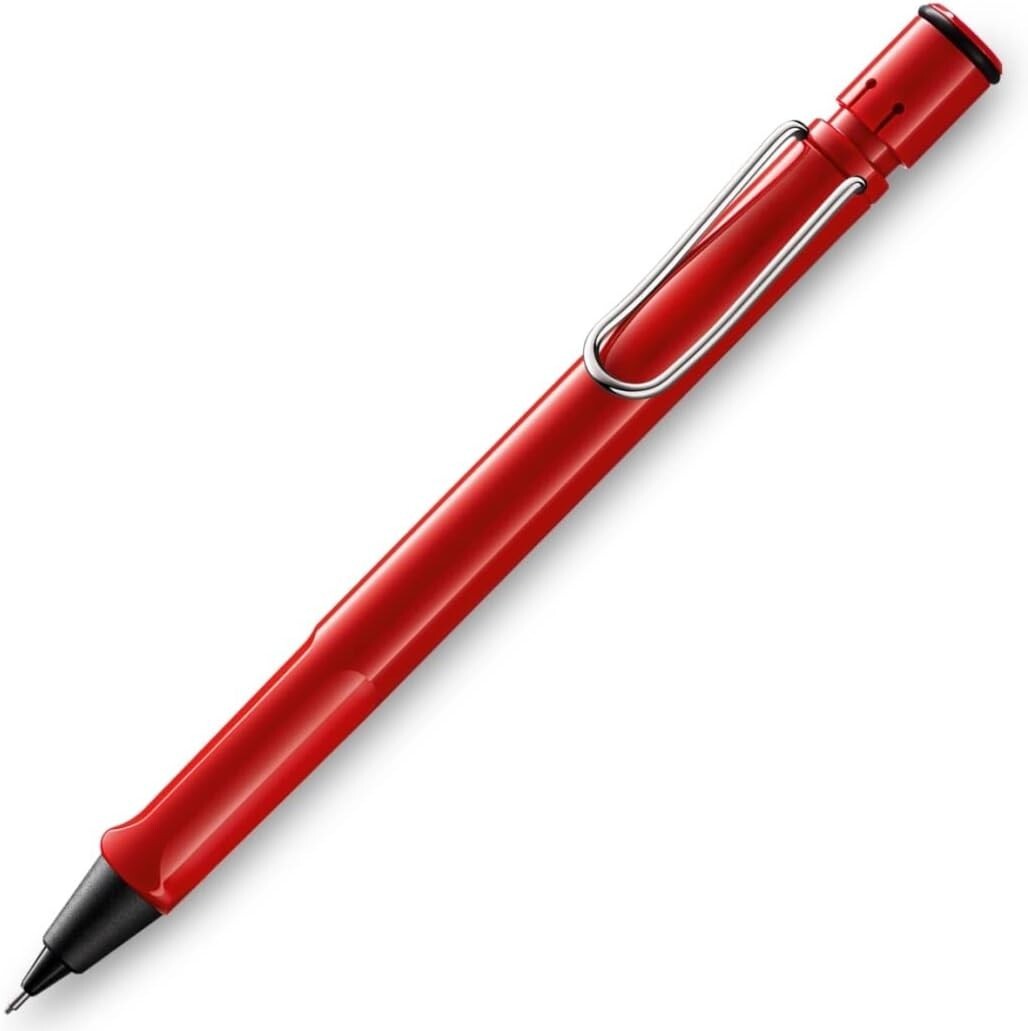 LAMY L116 Safari Mechanical Pencil, Red, 0.02 inches (0.5 mm)