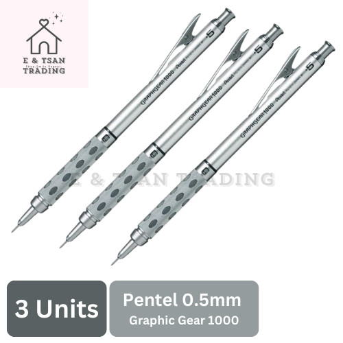 Pentel Graph Gear 1000 Mechanical Pencil 0.5mm (PG1015)