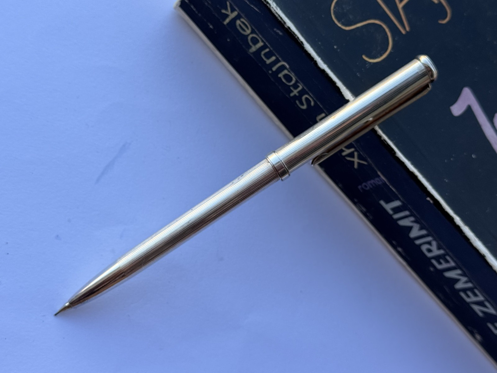 Sterling Silver 925 Mechanical Pencil 0.5mm In Very Good Condition