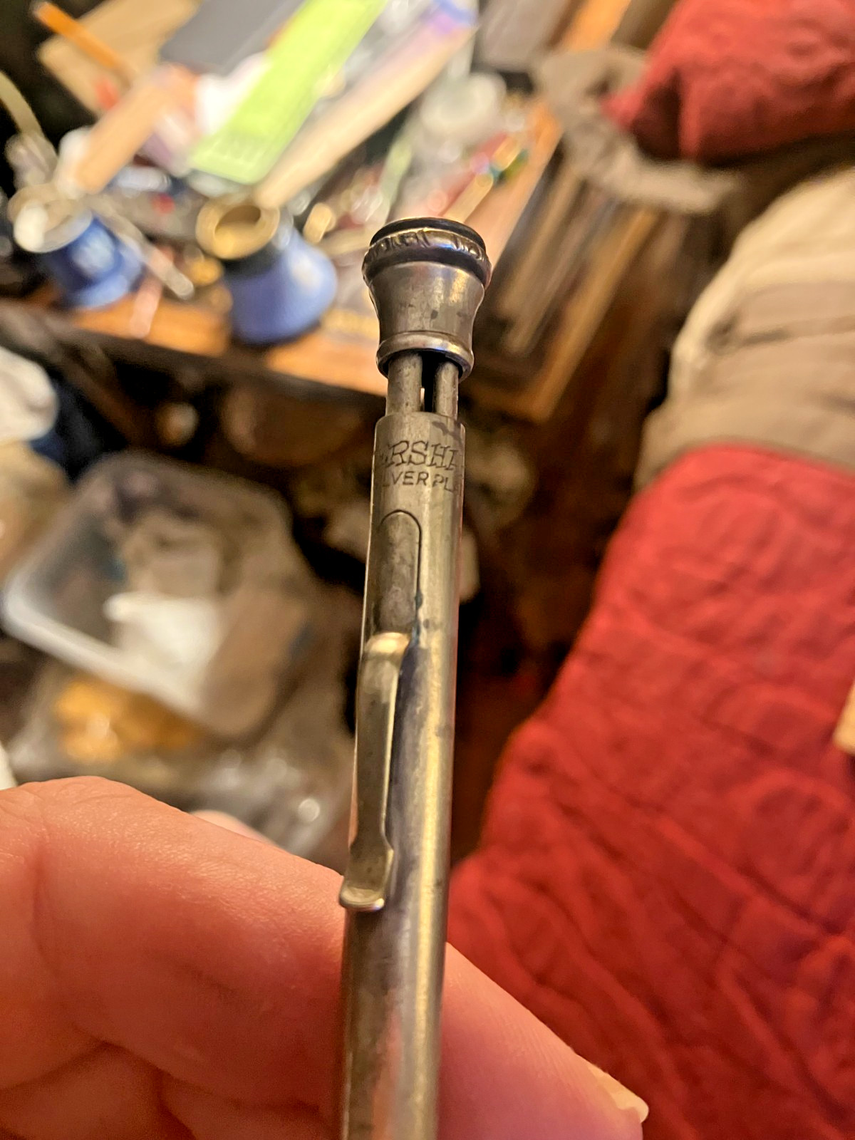 Wahl Eversharp Silver Plated Mechanical Pencil