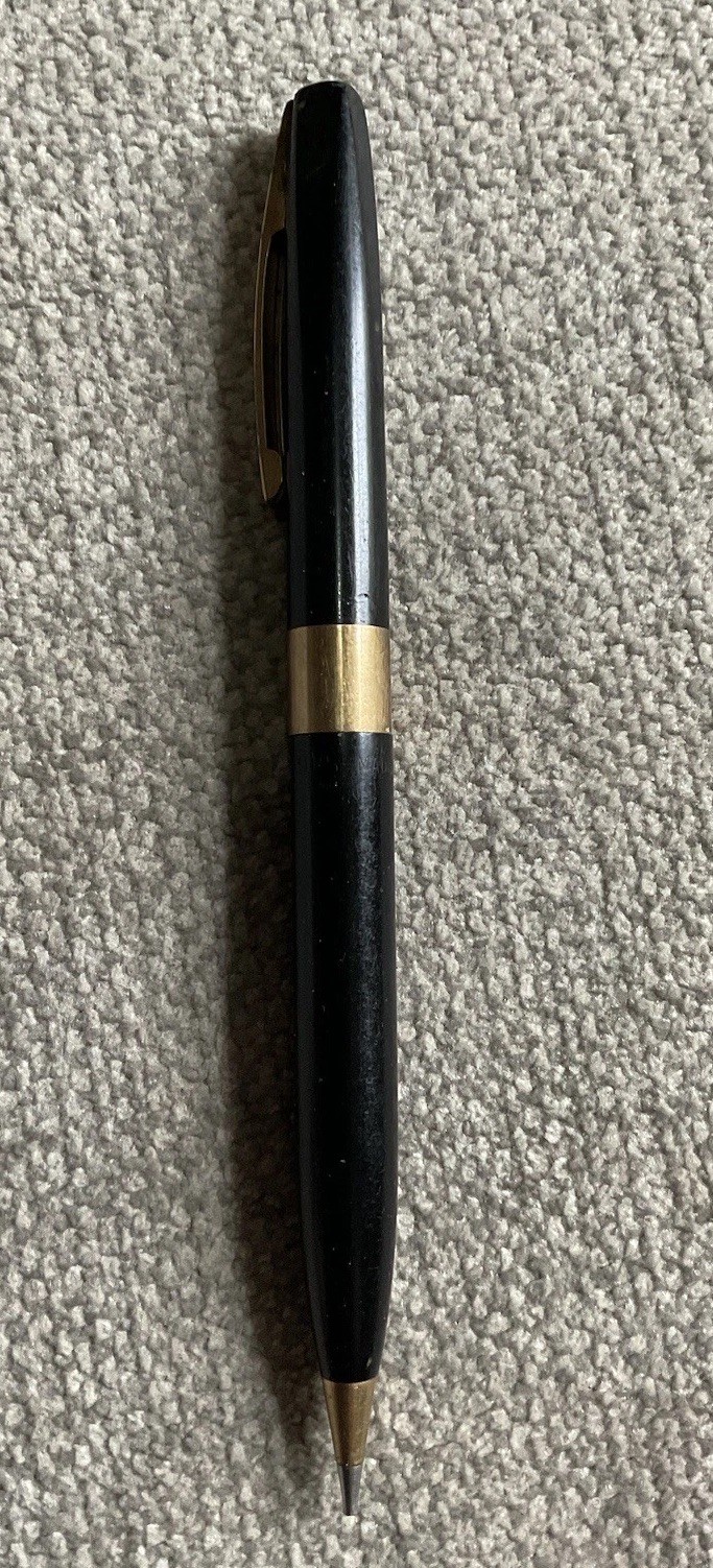 Sheaffer Snorkel White Dot Mechanical Pencil Vintage Parts Or Repair