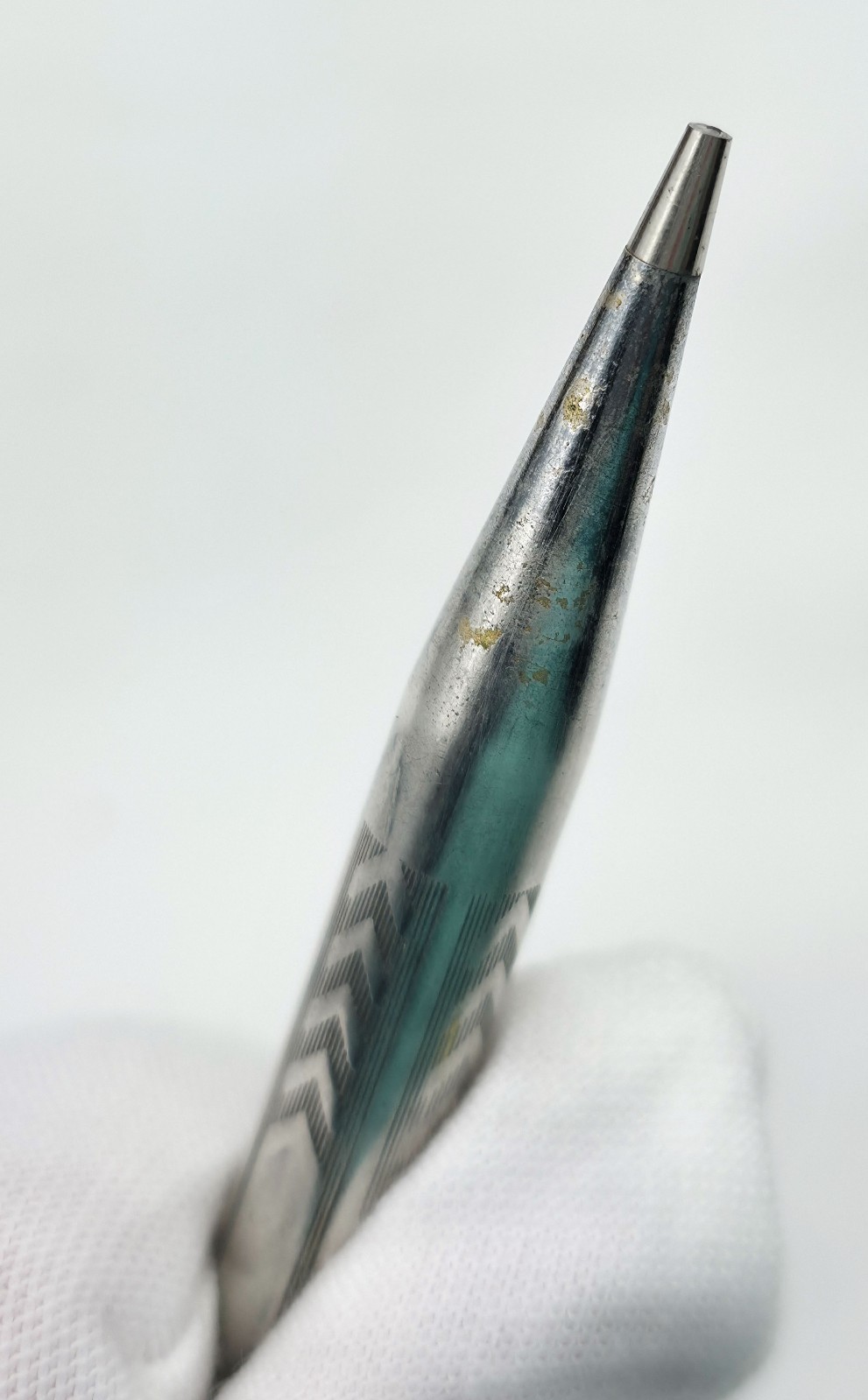 Antique Triple Plated Silver Case Wahl Eversharp Mechanical Pencil