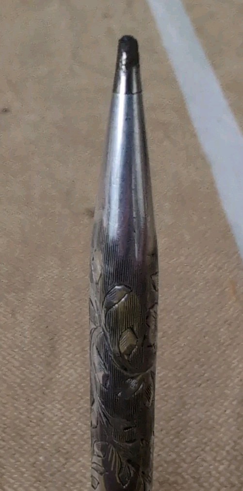 Vintage Wahl Eversharp Sterling Silver Mechanical Pencil, Art Deco Design, 1920s