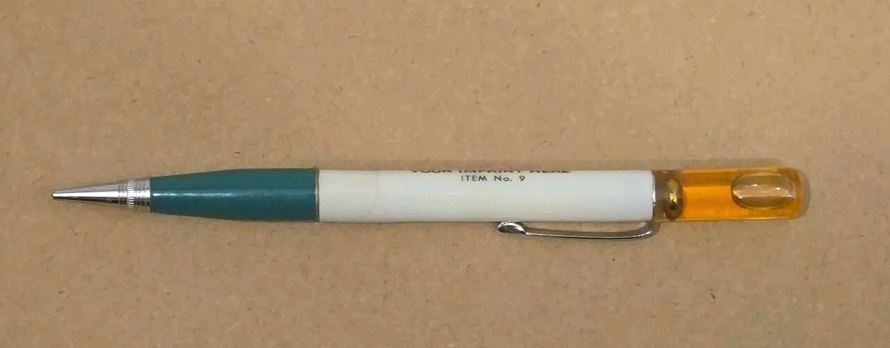 Vintage Ritepoint Mechanical Pencil Amoco 300 Motor Oil Salesman Sample
