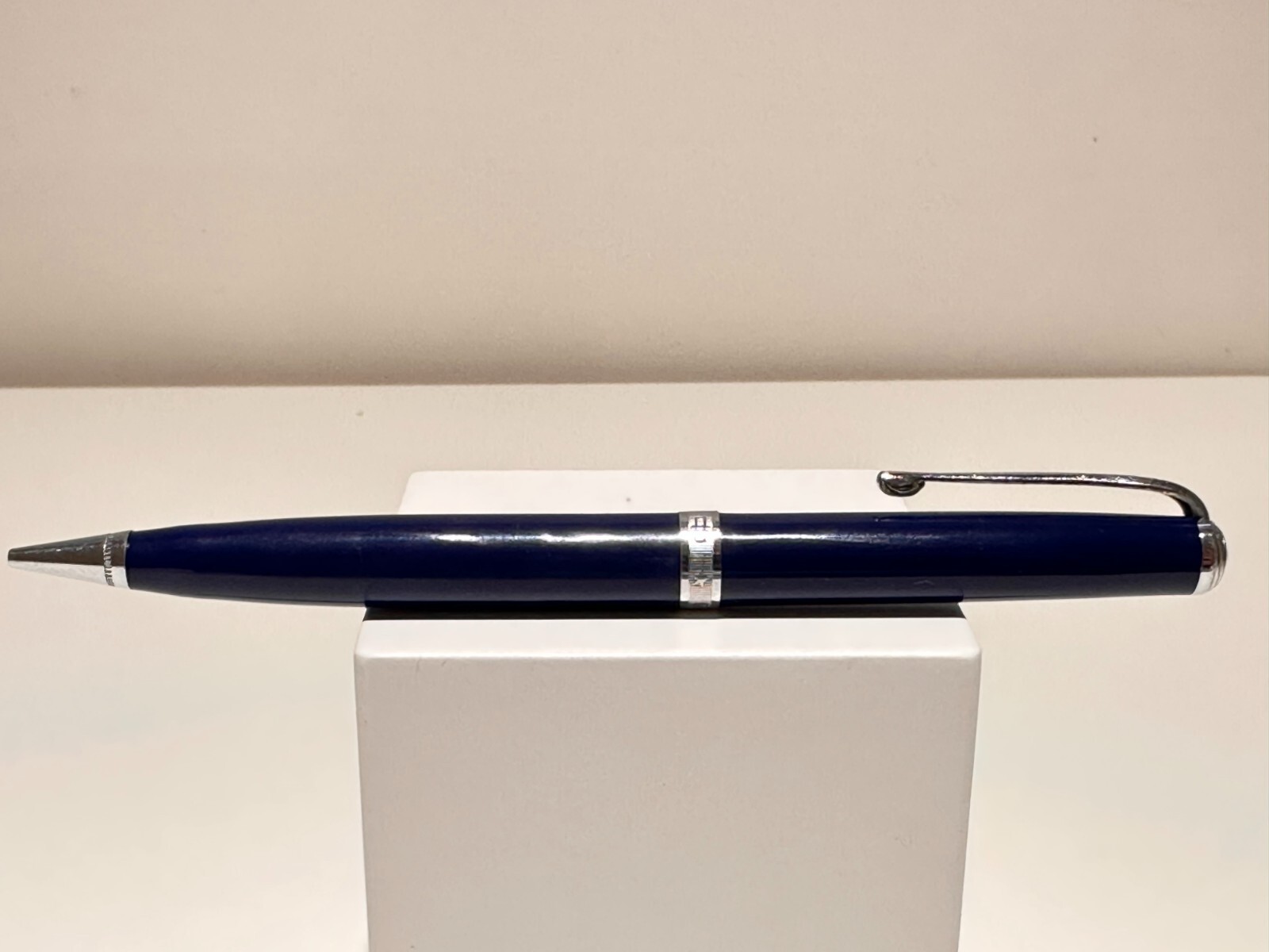 VINTAGE RARE DARK BLUE CHINA CHINESE BLUE MECHANICAL 1.5mm PENCIL