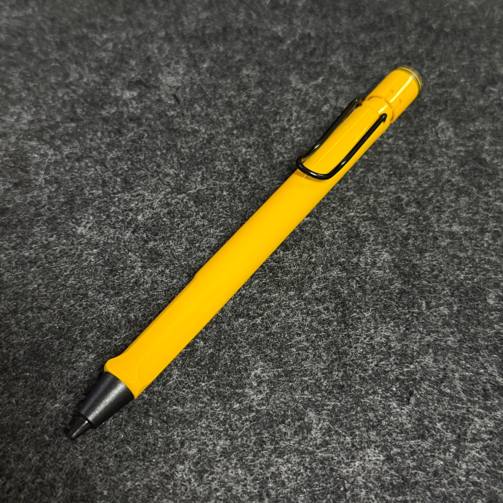 Lamy Safari Mechanical Pencil 0.5mm Yellow Black Clip Vintage 1989 Rare Germany