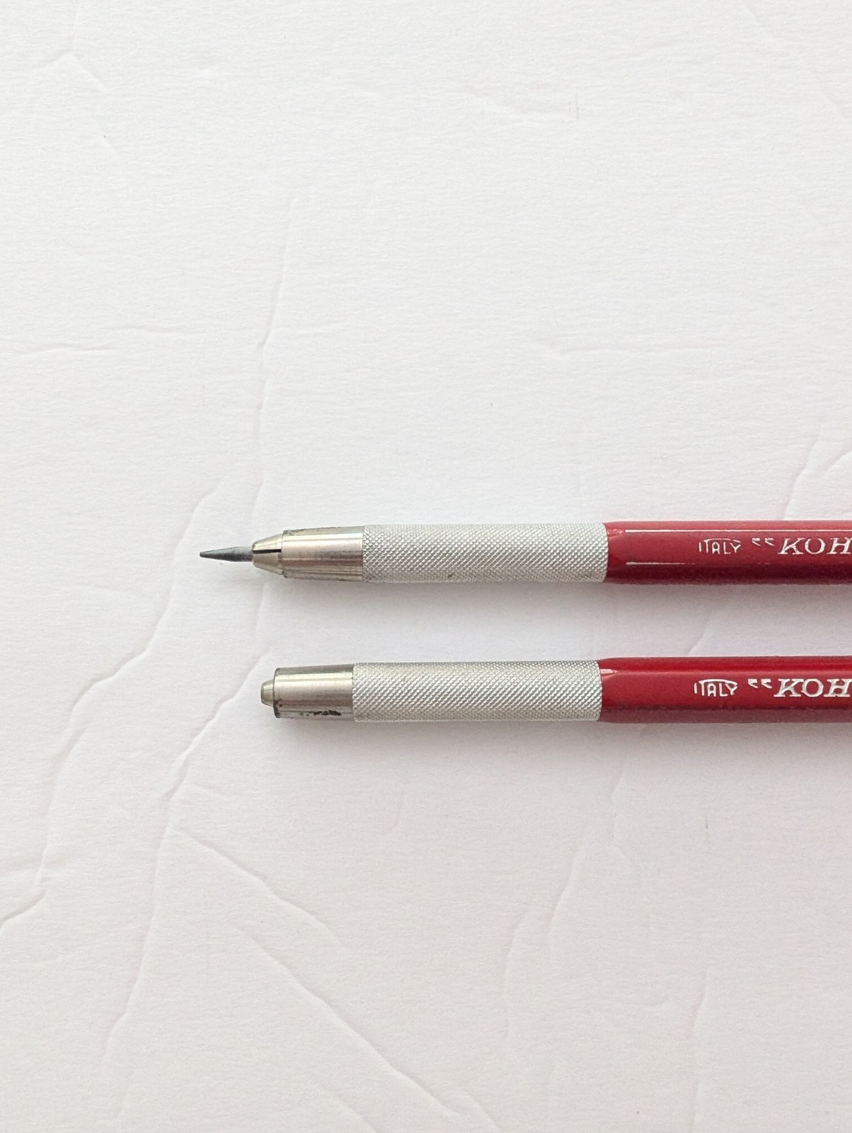 KOH-I-NOOR Red Technigraph 5611 Lead Holder Lot Drafting Pencil Vintage Italy