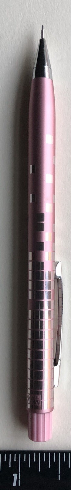 Vintage TOMBOW MONO M16 Mechanical Pencil .5mm Lead Pink Metal NOS Japan