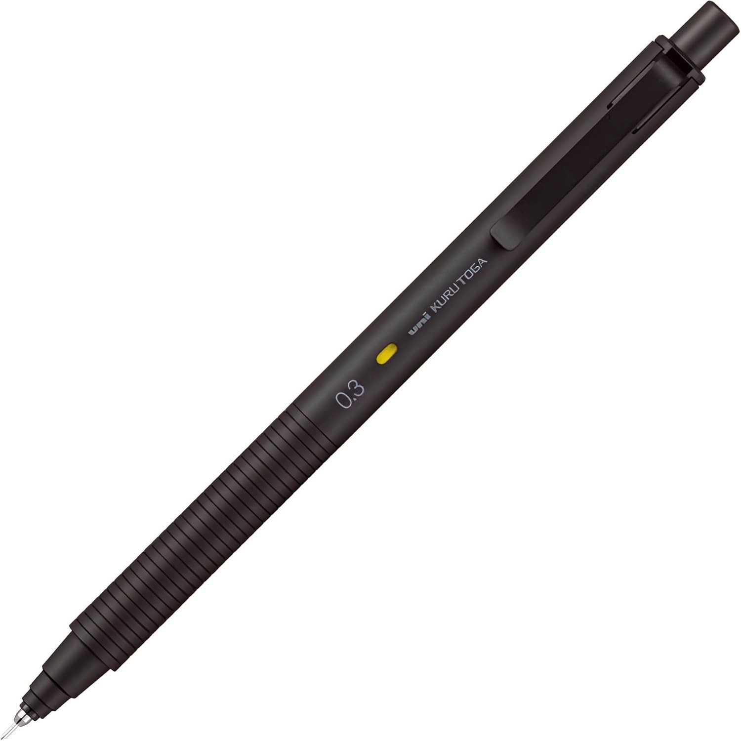 Uni Kuru Toga Metal Mechanical Pencil 0.3mm M3-KH 1P Nocturne Black Made Japan