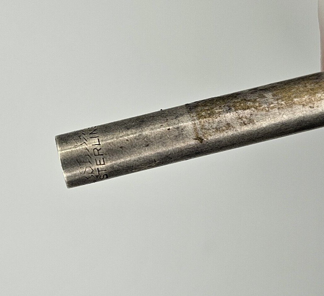 Vintage Wahl Eversharp Ring Top Floral Sterling Silver Mechanical Twist Pencil
