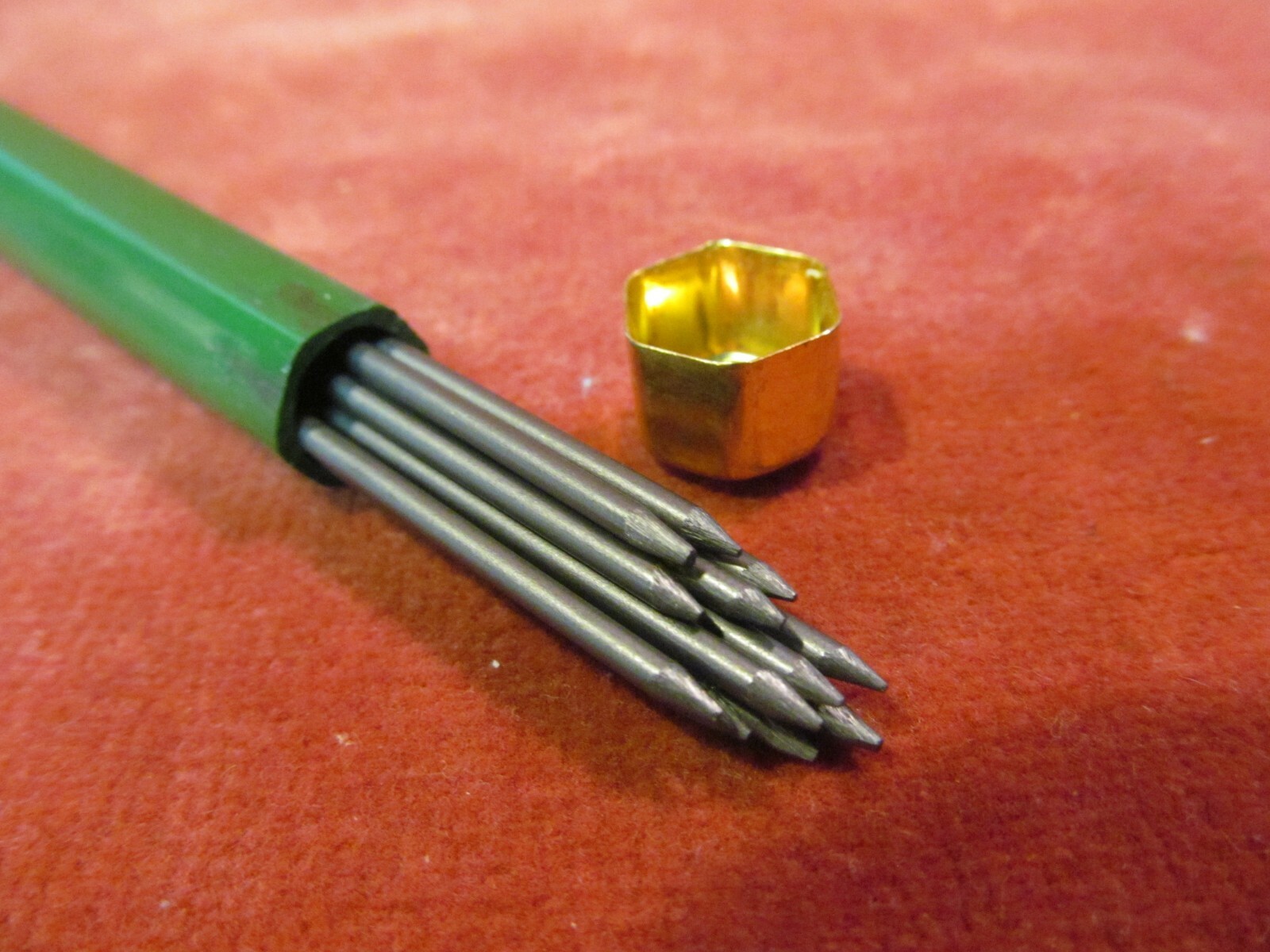 A W FABER CASTELL 2H REFILL LEADS FOR MECHANICAL PENCILS