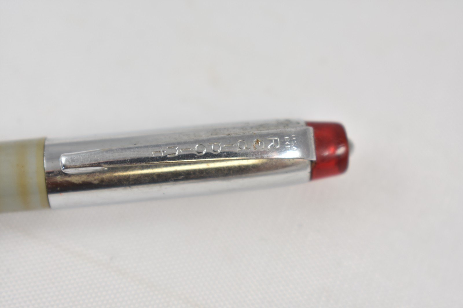 Vintage Redipoint mechanical Pencil Merry Christmas Electro Plastic Fabrics Inc