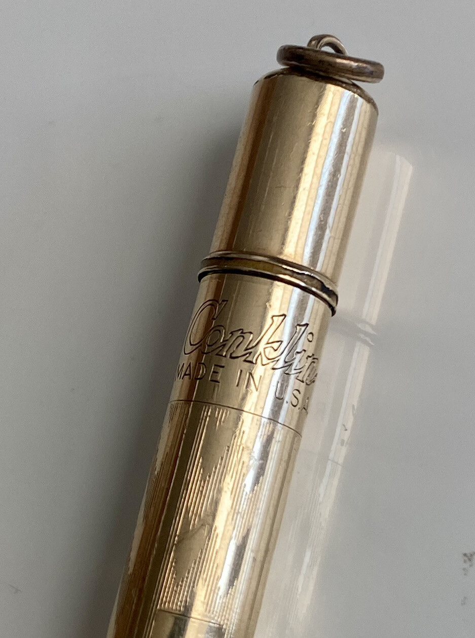 Conklin Gold Ring Top mechanical pencil, Mid 1920s, Model 4VM, VERY RARE!