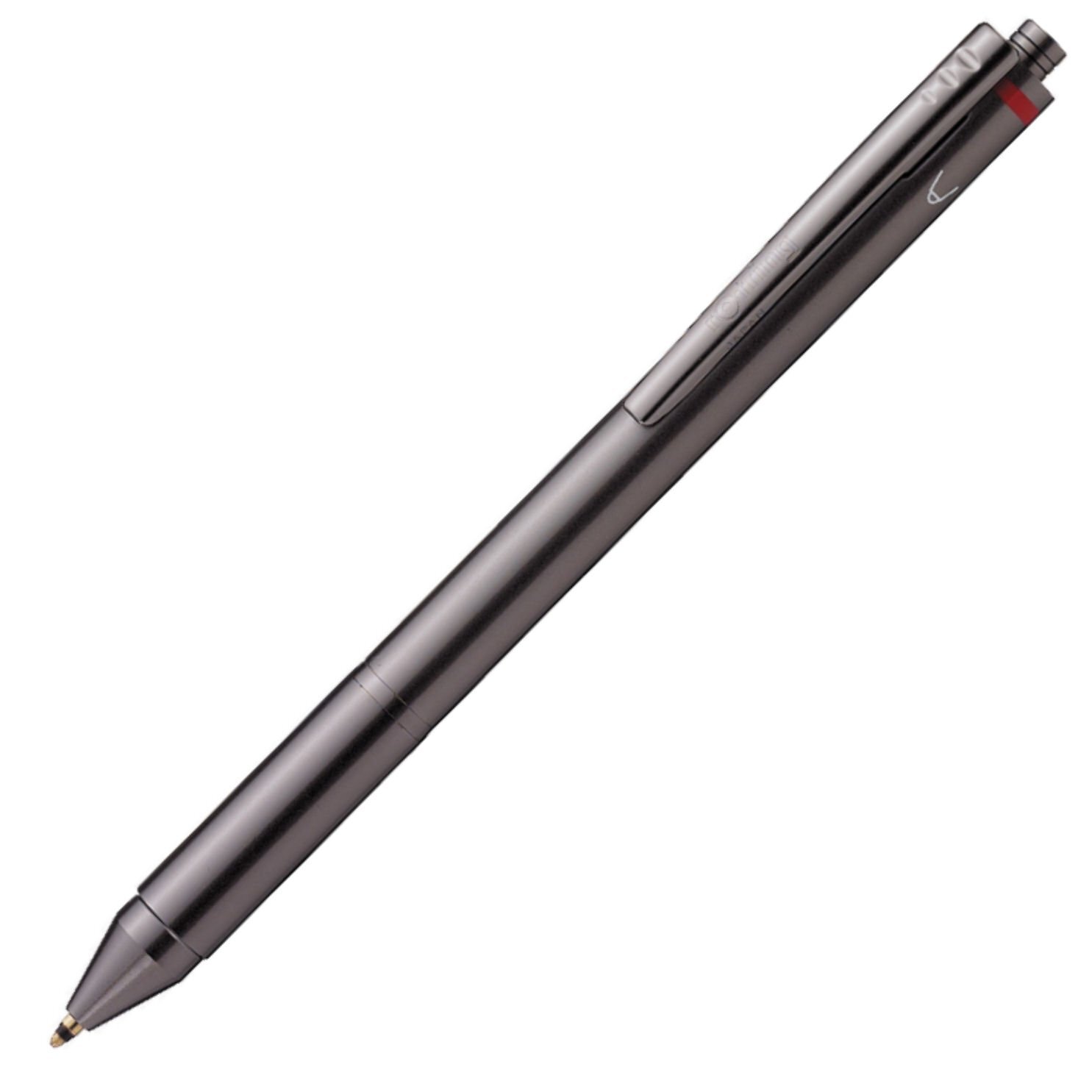 rOtring Multi Function 4 in 1 Pen Silver Body Ballpoint and Mechanical Pencil