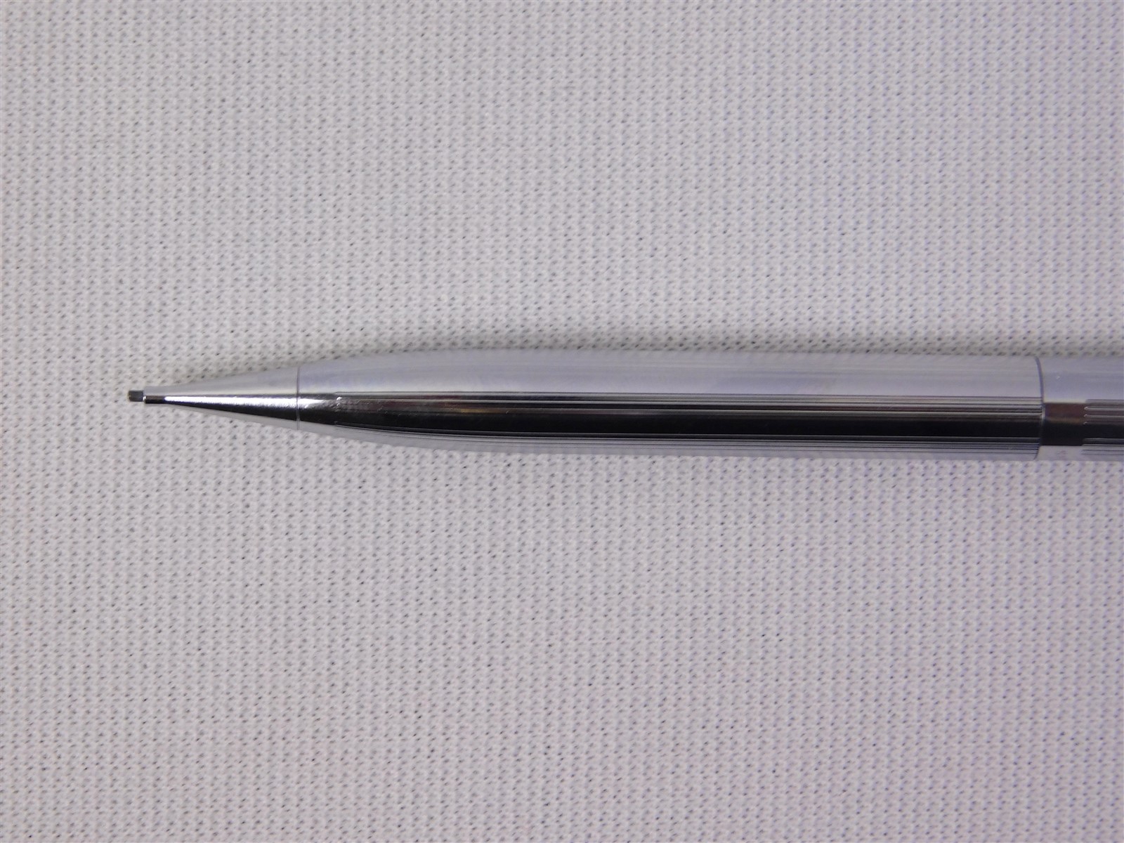 Vintage Sheaffer Lifetime Silver Stainless Steel Metal Pen & Pencil Set In Box