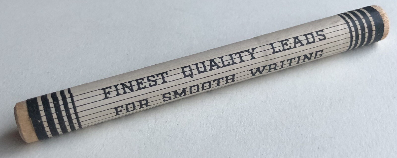 Vintage FINEST QUALITY Mechanical Pencil Lead HB Black 1.1mm NOS 6pk Tube USA